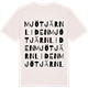 Vintage White t-shirt med Mjötjärnliden ordlek t-shirt