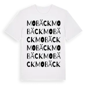 Mobäck ordlek t-shirt – ekologisk bomull t-shirt från Pinshirt