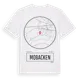 White t-shirt med Mobacken t-shirt