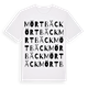Mörtbäck ordlek t-shirt