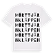 Mörttjärnkläppen ordlek t-shirt