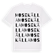 Mosekälla ordlek t-shirt