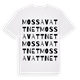 Mossavattnet ordlek t-shirt