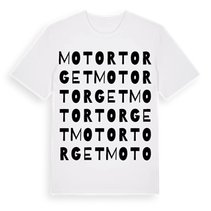 Motortorget ordlek t-shirt – ekologisk bomull t-shirt från Pinshirt