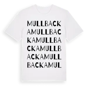 Mullbacka ordlek t-shirt – ekologisk bomull t-shirt från Pinshirt