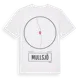 White t-shirt med Mullsjö t-shirt