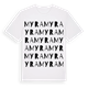 Myra ordlek t-shirt