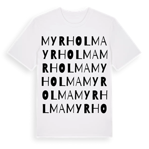 Myrholma ordlek t-shirt – ekologisk bomull t-shirt från Pinshirt