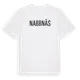 White t-shirt med Nabbnäs i Sverige t-shirt