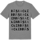 Mid Heather Gray t-shirt med Näsbacken ordlek t-shirt