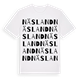 Näsland ordlek t-shirt