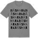 Mid Heather Gray t-shirt med Näsmark ordlek t-shirt