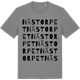 Mid Heather Gray t-shirt med Nästorpet ordlek t-shirt