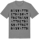 Mid Heather Gray t-shirt med Näsvattnet ordlek t-shirt