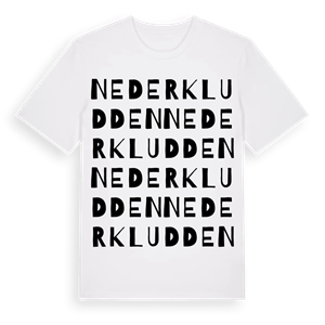 Nederkludden ordlek t-shirt – ekologisk bomull t-shirt från Pinshirt