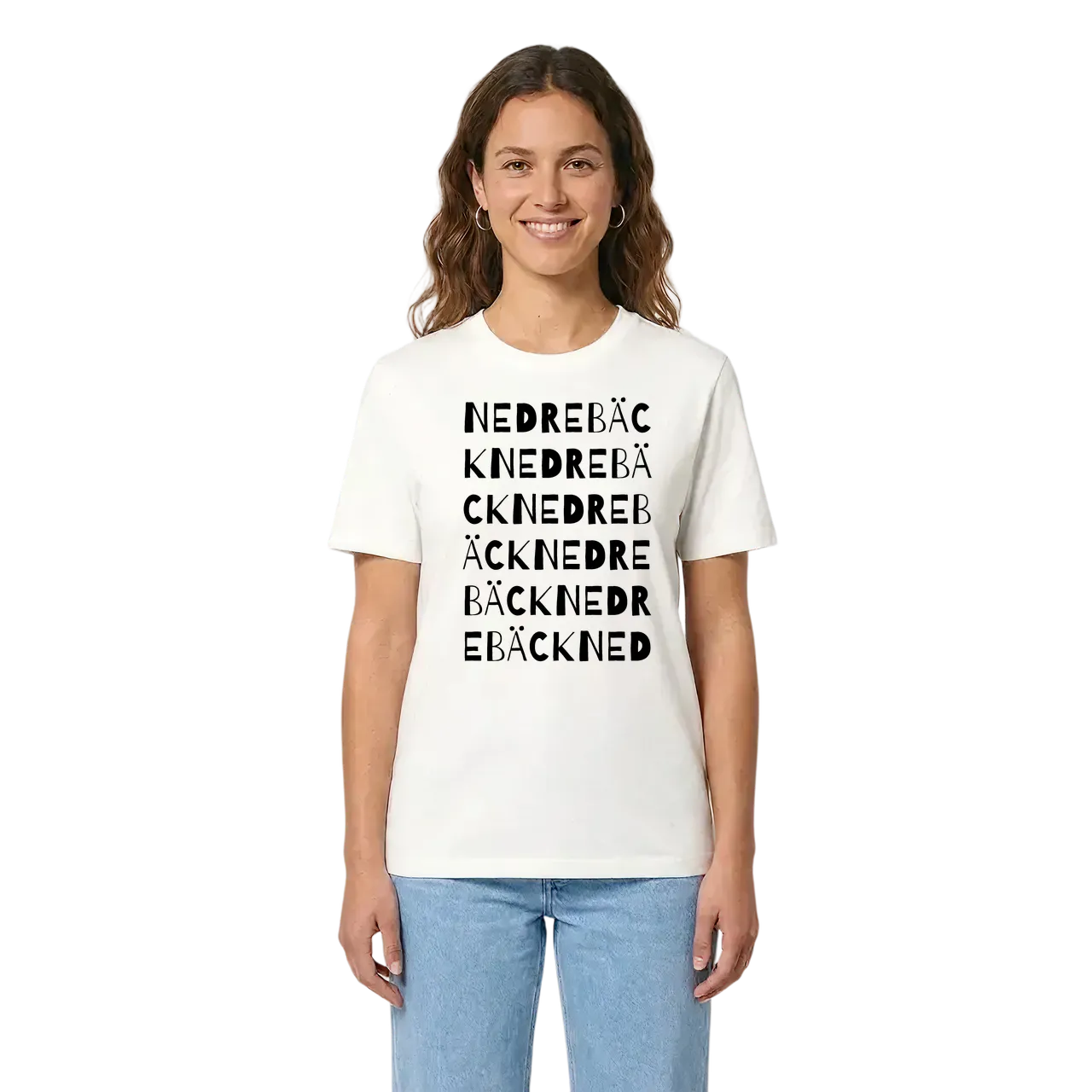 Nedre Bäck ordlek t-shirt i miljö