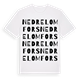 Nedre Lomfors ordlek t-shirt