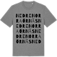 Mid Heather Gray t-shirt med Nedre Norra Örnäs ordlek t-shirt