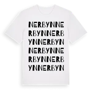 Nerbyn ordlek t-shirt – ekologisk bomull t-shirt från Pinshirt