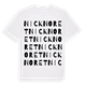 Nicknoret ordlek t-shirt