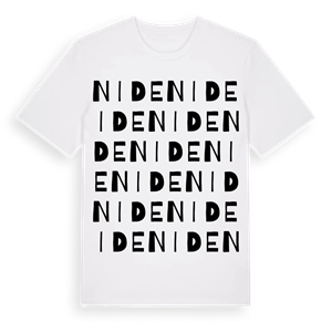 Nide ordlek t-shirt – ekologisk bomull t-shirt från Pinshirt