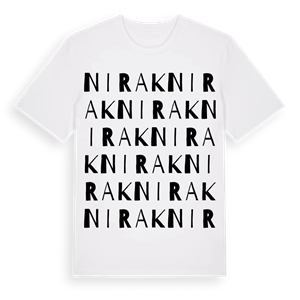 Nirak ordlek t-shirt – ekologisk bomull t-shirt från Pinshirt