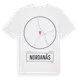 White t-shirt med Nordanås t-shirt