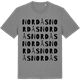 Mid Heather Gray t-shirt med Nordås ordlek t-shirt
