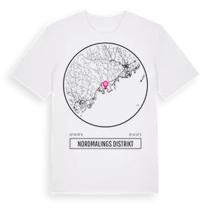 Nordmalings Distrikt t-shirt – ekologisk bomull t-shirt från Pinshirt