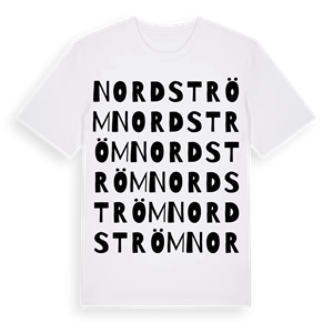 Nordström ordlek t-shirt – ekologisk bomull t-shirt från Pinshirt