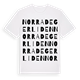 Norra Degerliden ordlek t-shirt