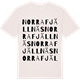 Vintage White t-shirt med Norra Fjällnäs ordlek t-shirt