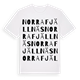 Norra Fjällnäs ordlek t-shirt