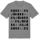 Mid Heather Gray t-shirt med Norra Insjö ordlek t-shirt