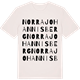 Vintage White t-shirt med Norra Johannisberg ordlek t-shirt