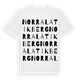 Norra Latikberg ordlek t-shirt