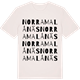 Vintage White t-shirt med Norra Malånäs ordlek t-shirt