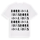 Norra Malånäs ordlek t-shirt