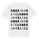 Norra myrbäck ordlek t-shirt