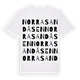 Norra Sandåsen ordlek t-shirt