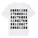 Norrberget ordlek t-shirt