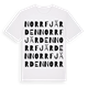 Norrfjärden ordlek t-shirt