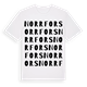 Norrfors ordlek t-shirt