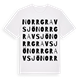 Norrgravsjö ordlek t-shirt