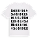 Norrholmsjö ordlek t-shirt