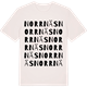 Vintage White t-shirt med Norrnäs ordlek t-shirt