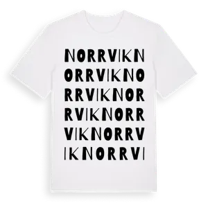 Norrvik ordlek t-shirt – ekologisk bomull t-shirt från Pinshirt