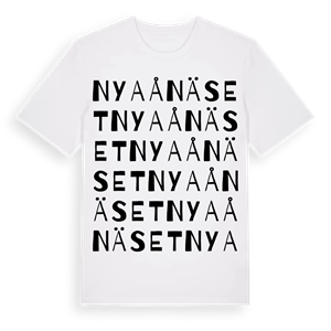 Nya Ånäset ordlek t-shirt – ekologisk bomull t-shirt från Pinshirt