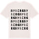 Vintage White t-shirt med Nyberg ordlek t-shirt