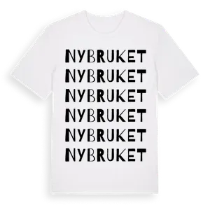 Nybruket ordlek t-shirt – ekologisk bomull t-shirt från Pinshirt